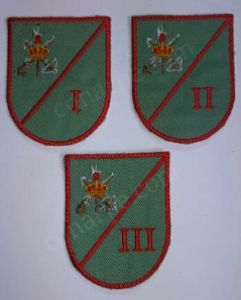 ESCARAPELA SARGA I BANDERA LEGION
