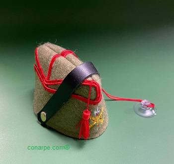 MINI CHAPIRI COCHE FIELTRO TROPA LEGIÓN