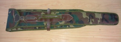 FUNDA DE ESCOPETA PARALELA LONA CAMUFLAJ