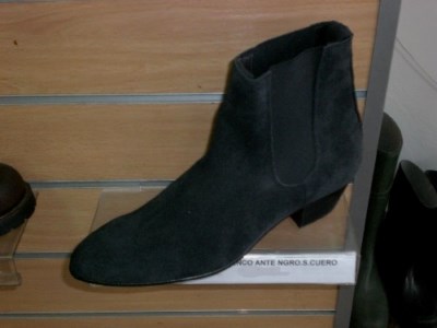 BOTIN FLAMENCO ANTE NEGR.S.CUERO-36 A 46