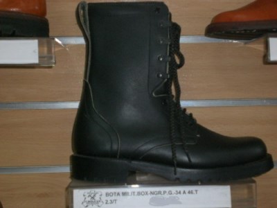 BOTA MILITAR PIEL NEGRA S.MONT-34 A 46