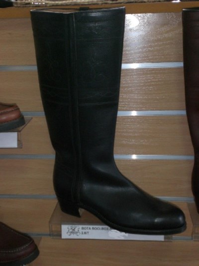 BOTA ROCIERA.BOX-CALF NGR.36 AL 46