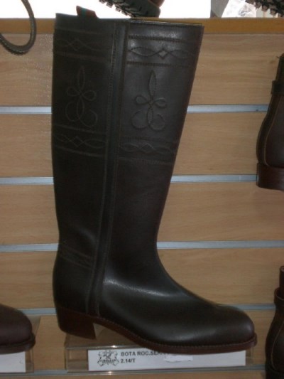 BOTA ROCIERA SERRAJE S.CUERO-36 AL 46