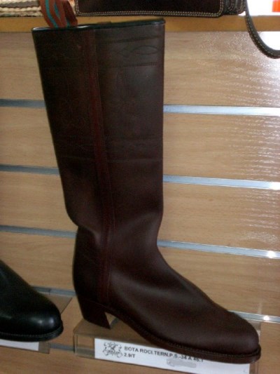 BOTA ROCIERA TERNERA S.CUERO-36 AL 46