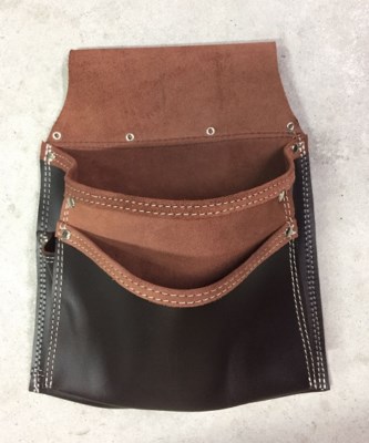 BOLSA ENCOFRADOR PIEL DOS BOLSILLOS T-SG