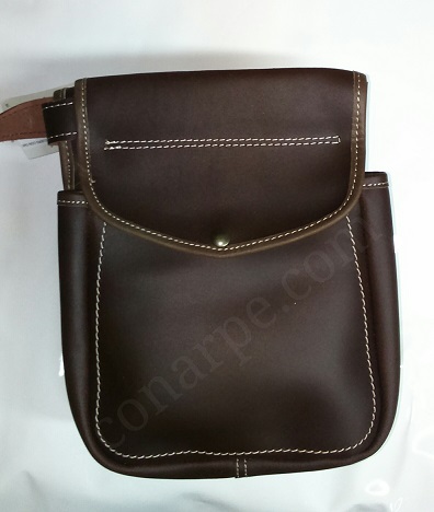 BOLSAS OJEO CARTUCHOS EN CUERO CON TAPA