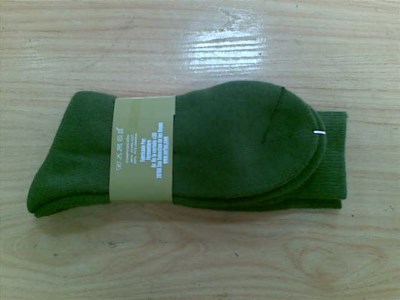 CALCETIN VERDE CAKI GRUESO TALLA UNICA