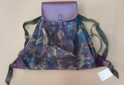 MOCHILA CAZA LONA CAMUFLAJE GRANDE