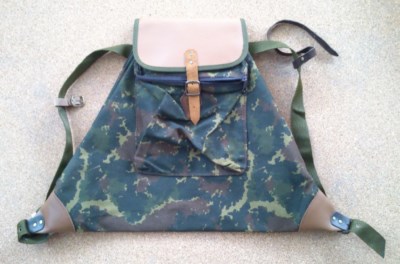 MOCHILA CAZA LONA CAMUFLAJE MEDIANA