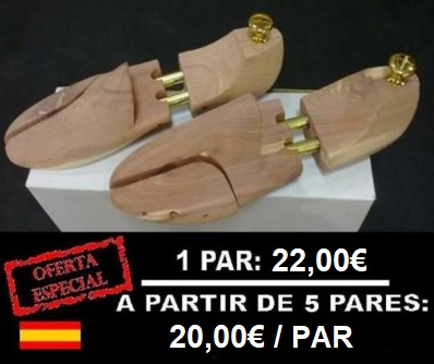 PERNITO DE MADERA DE CEDRO SERIE 37 A 46
