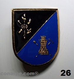 PEPITO LEGION EMBLEMA CON CUERO 26
