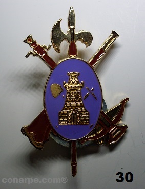 PEPITO LEGION EMBLEMA CON CUERO 30