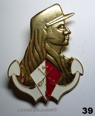 PEPITO LEGION EMBLEMA CON CUERO 39