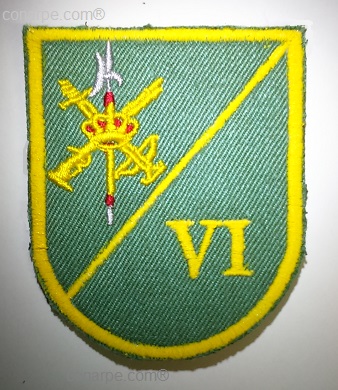 ESCARAPELA SARGA VI BANDERA LEGION DESAP