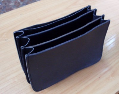 PRECISO-CARTERA BOLSO BINGO NEGRO