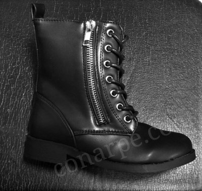 BOTA MILITAR NIÑO ECONOMICA 25 AL 36