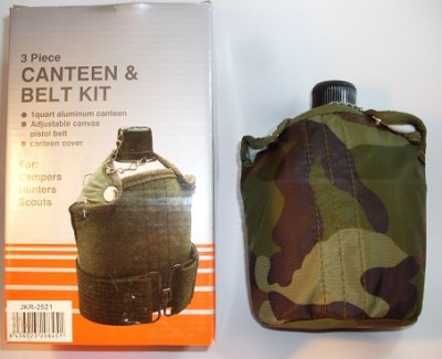 CANTIMPLORA DE ALUMINIO 1L FORRO CAMO