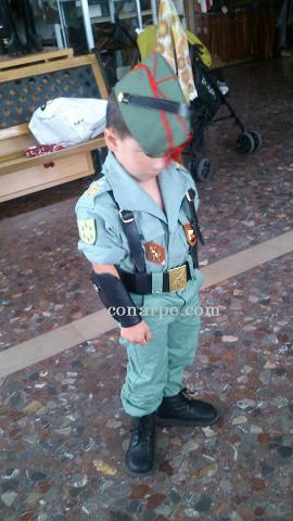CHAPIRI TERGAL LEGION NIÑO/A BORDADO