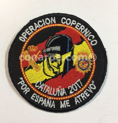 PARCHE BORDADO OPERACIÓN COPÉRNICO2 9CM