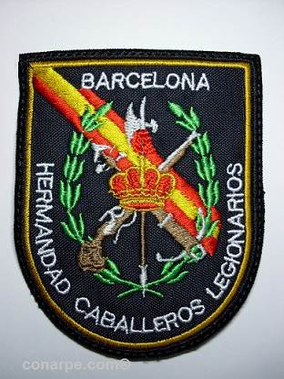 ESCARAPELA HERMANDAD LEGION BARCELONA