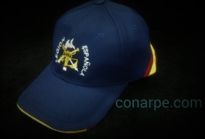 GORRA AZUL ESCUDO LEGION BORDADO 1 T/U