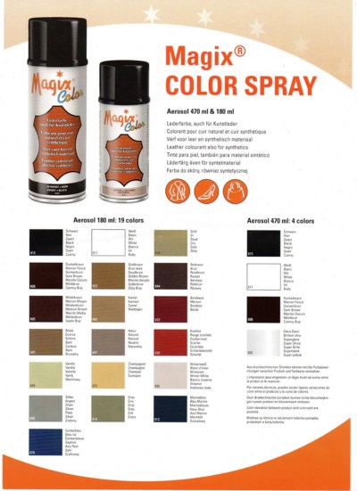 TINTE EN SPRAY MAGIX COLOR 180ML