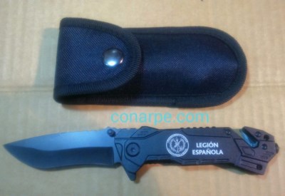 NAVAJA LEGION GRABADA CON ACCESORIOS