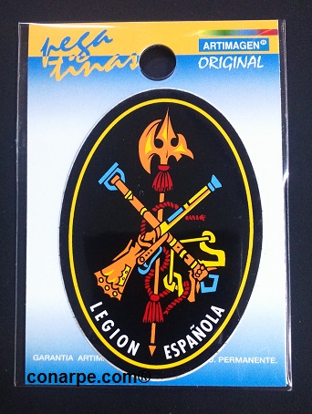 PEGATINA VINILO LEGIÓN ÓVALO 65X45