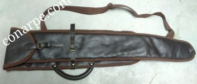 FUNDA DE ESCOPETA PARALELA PIEL CUERO